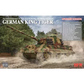   Ryefield model 5126 1:35 Sd.Kfz.182 Tiger Ausf.B King Tiger (Henschel Turret) Upgrade version
