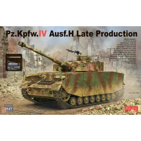   Ryefield model 5127 1:35 Pz.Kpfw.IV Ausf.H Late Production w/workable tracks