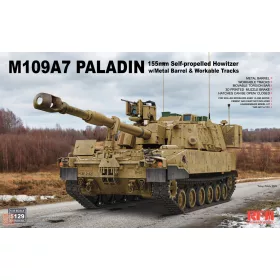   Ryefield model 5129 1:35 M109A7 Paladin 155mm Self-propelled Howitzer w/workable tracks
