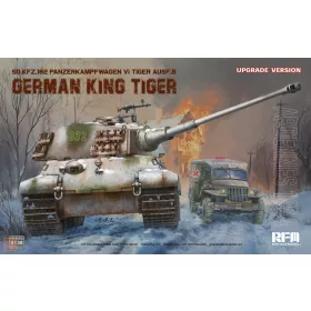  Ryefield model 5138 1:35 Sd.Kfz.182 Panzerkampfwagen VI Tiger Ausf.B “King Tiger” ARDENNES 1944 UPDATED VERSION