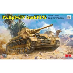   Ryefield model 5143 1:35 Pz.Kpfw.IV Ausf.F2/G w/workable tracks