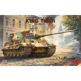   Ryefield model 5146 1:35 Sd.Kfz.182 Pz.Kpfw. VI Tiger Ausf.B "King Tiger" with full interior