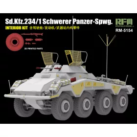   Ryefield model 1:35 Sd.Kfz.234/1 Schwerer Panzer-Spwg. (Interior kit)