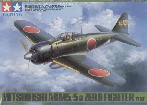 Tamiya 1:48 Mitsubishi A6M5/5a 'Zero' (Zeke)