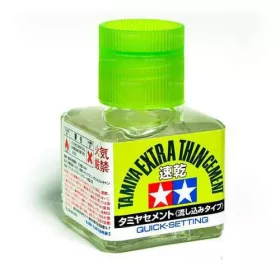 Tamiya Extra Thin Cement - Quick-Setting (40ml)