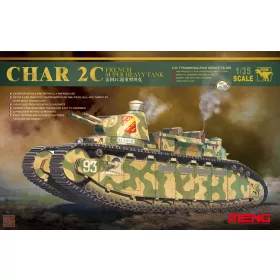 Meng Model 1:35 French Super Heavy Tank Char 2C MMTS-009