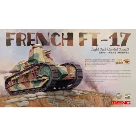 Meng Model 1:35 French FT-17 Light Tank (Riveted Turret)
