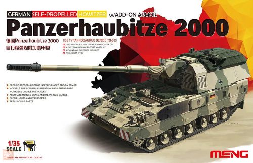 Meng Model 1:35 GERMAN Panzerhaubitze 2000 Self-Propelled Howitzer
