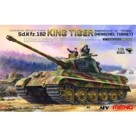   Meng Model 1:35 German Heavy Tank Sd.Kfz.182 King Tiger (Henschel Turret)