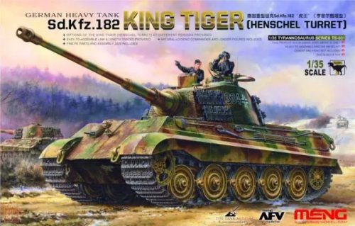 Meng Model 1:35 German Heavy Tank Sd.Kfz.182 King Tiger (Henschel Turret)