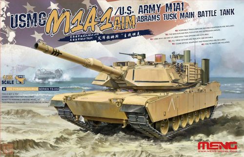 Meng Model 1:35 USMC M1A1 AIM/U.S.Army M1A1 Abrams TUSK
