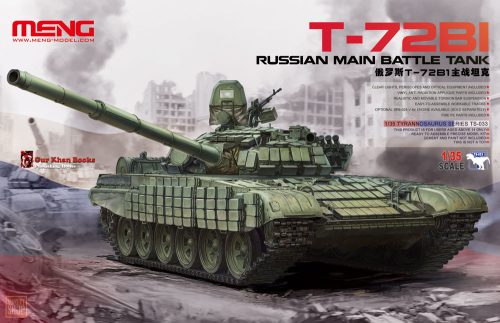 Meng Model 1:35 Russian Main Battle Tank T-72B1