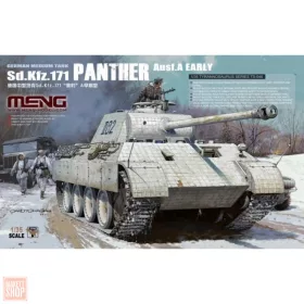   Meng Model TS046 1:35 German Medium Tank Sd.Kfz.171 Panther Ausf.A Early