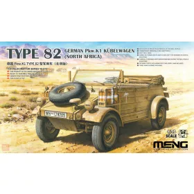   Meng Model 1:35 German Pkw.K1 Kübelwagen Type 82 (North Africa)