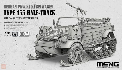 Meng Model 1:35 German Pkw.K1 Kübelwagen Type 823