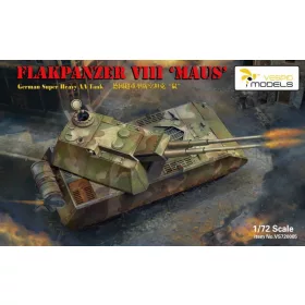   Vespid Models VS720005 1:72 Flakpanzer VIII Maus Metal barrel