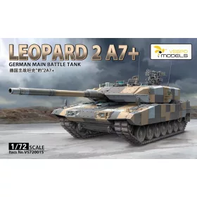   Vespid Models VS720015 1:72 German Main Battle Tank Leopard 2 A7+ Metal barrel + Metal tow cable