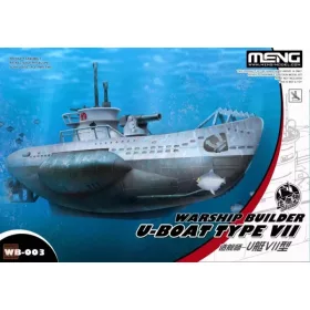 Meng Model Warship Builder U-Boat Type VII (Cartoon Model)