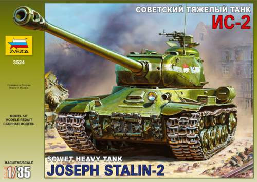 Zvezda 1:35 Josef Stalin 2. (IS-2) Soviet Heavy Tank