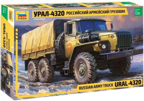 Zvezda 1:35 Ural 4320 Truck