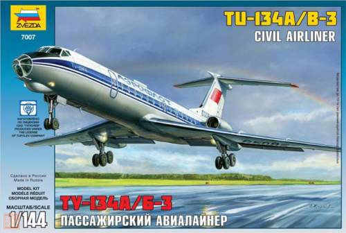 Zvezda 1:144 Tupolev Tu-134B