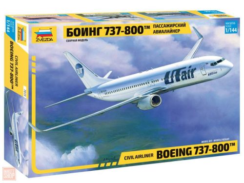 Zvezda 1:144 Boeing 737-800 UT-Air