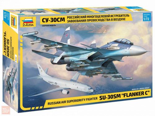 Zvezda 1:72 Sukhoi SU-30 SM
