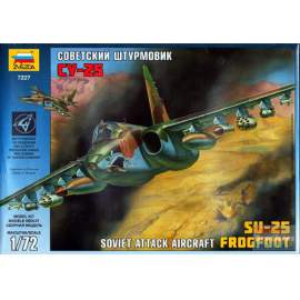 Zvezda 1:72 Soviet Attack Aircraft SU-25 Frogfoot