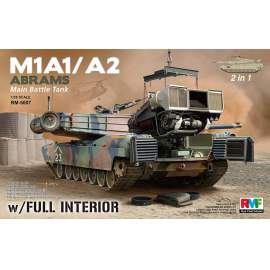 Ryefield model 1:35 M1A1/ A2 Abrams  with Full Interior 2 in 1