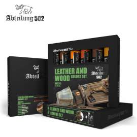 Abteilung502 - Leather and Wood Set