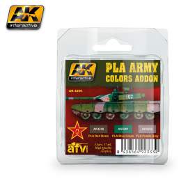 AK-Interactive PLA Army colors add on