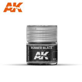 AK Real Color - Rubber Black