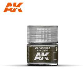 AK Real Color - Olive Drab Nº9/Nº22