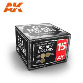 AK Real Color - IDF AFV colors set