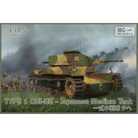 IBG Model 1:72 Type 1 Chi-He Japanese Medium Tank