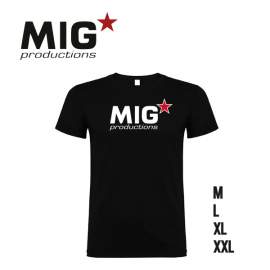 MIG Productions Black T-Shirt M