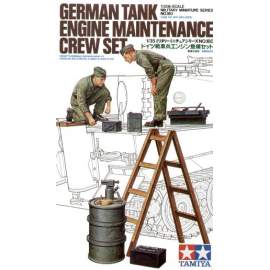 Tamiya 1:35 German (WWII) Tank Engine Maintenance Crew Set