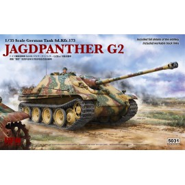 Ryefield model 1:35 Jagdpanther G2 with workable track link