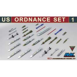 AMK 1:48 US Ordnance Set #1