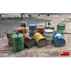 Miniart 1:35 Modern Oil Drums (200l)