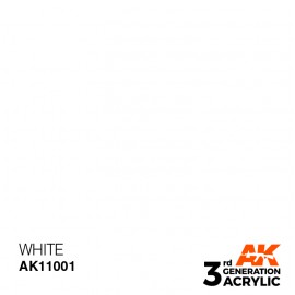 Acrylics 3rd generation White 17ml