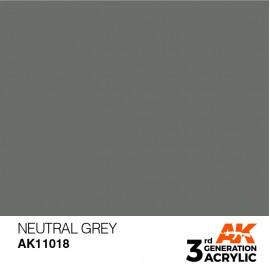 Acrylics 3rd generation Neutral Grey 17ml