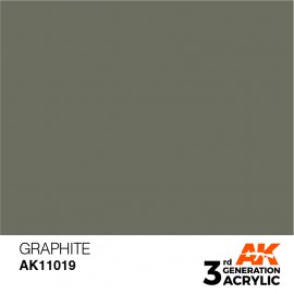 Acrylics 3rd generation Graphite 17ml