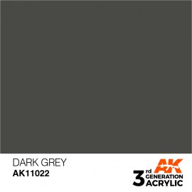 Acrylics 3rd generation Dark Grey 17ml