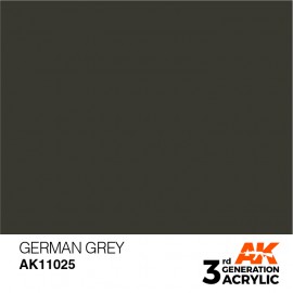 Acrylics 3rd generation German Grey 17ml