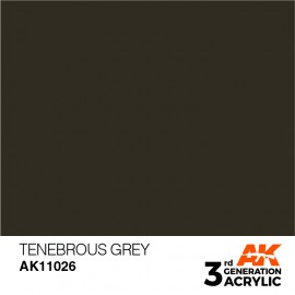 Acrylics 3rd generation Tenebrous Grey 17ml