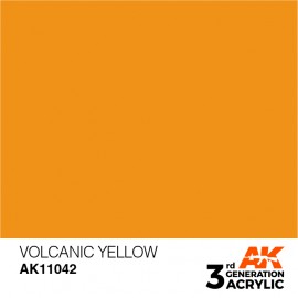 Acrylics 3rd generation Volcanic Yellow 17ml