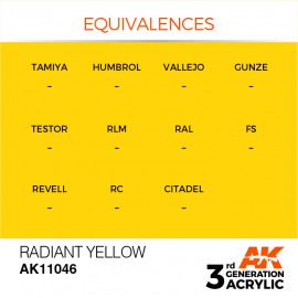 Acrylics 3rd generation Radiant Yellow 17ml