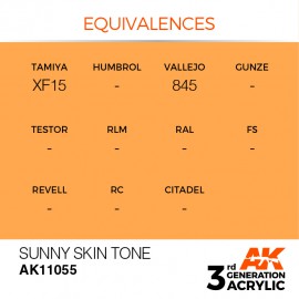Acrylics 3rd generation Sunny Skin Tone 17ml