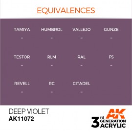 Acrylics 3rd generation Deep Violet 17ml
